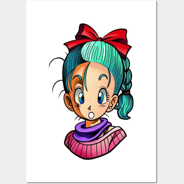 bulma Wall Art by primemoment